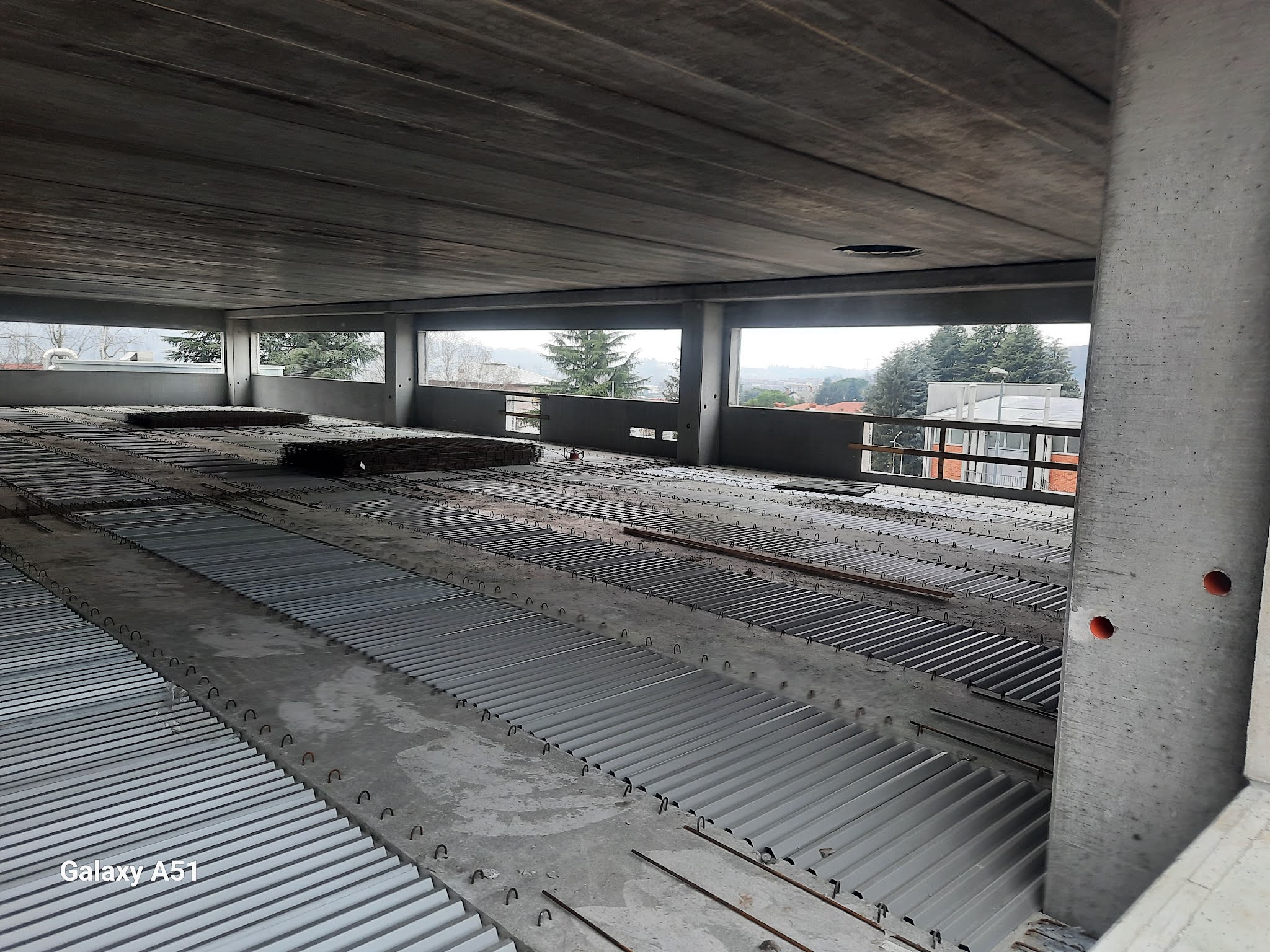 COLLAUDO IN CORSO D'OPERA CAPANNONE INDUSRTIALE