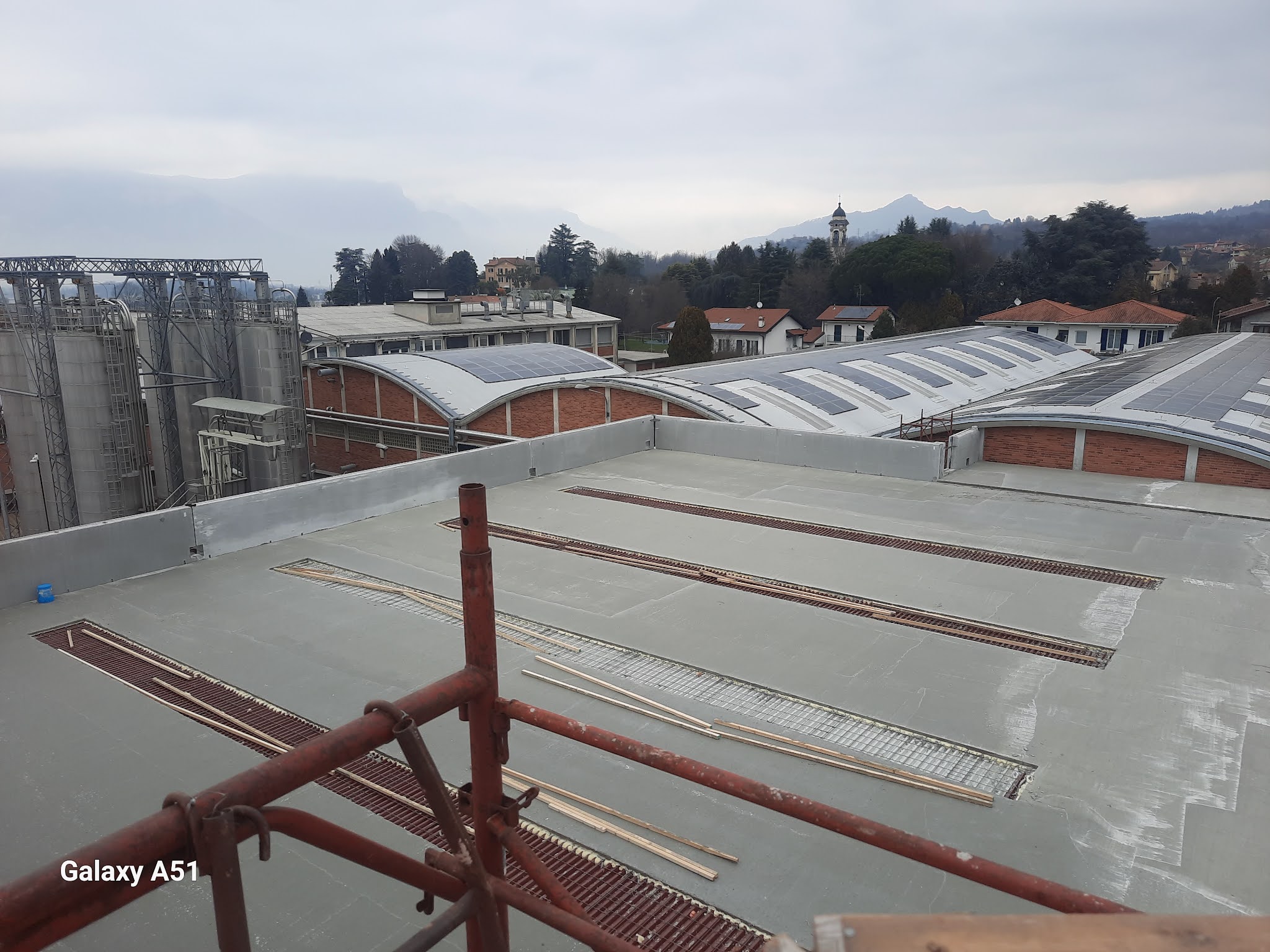 COLLAUDO IN CORSO D'OPERA CAPANNONE INDUSRTIALE