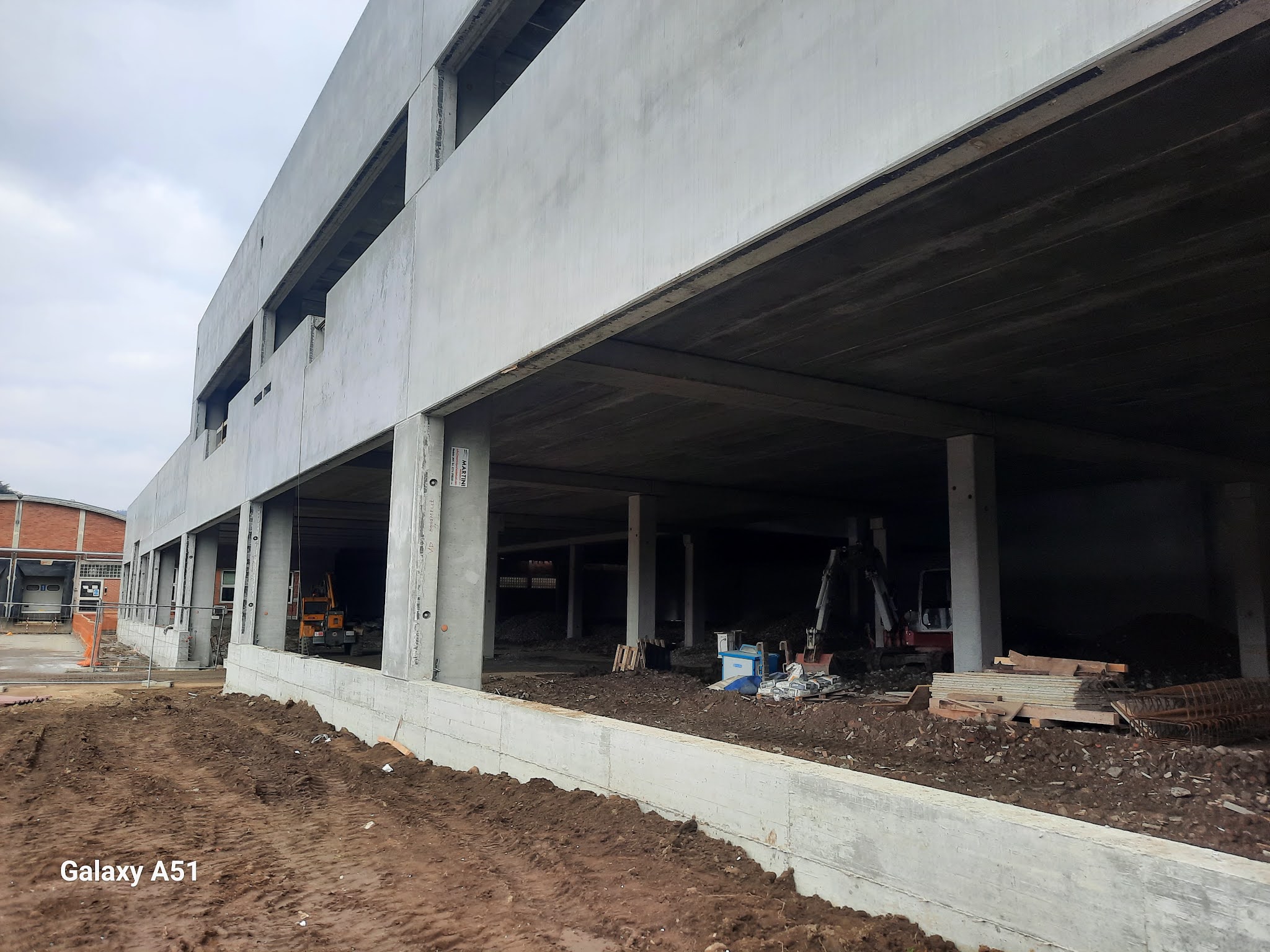 COLLAUDO IN CORSO D'OPERA CAPANNONE INDUSRTIALE