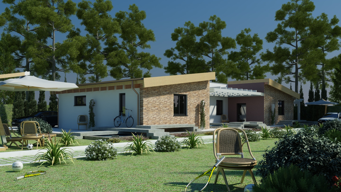 PROGETTAZIONE E DIREZIONE LAVORI FABBRICATO AD USO CIVILE IN MURATURA PORTANTE