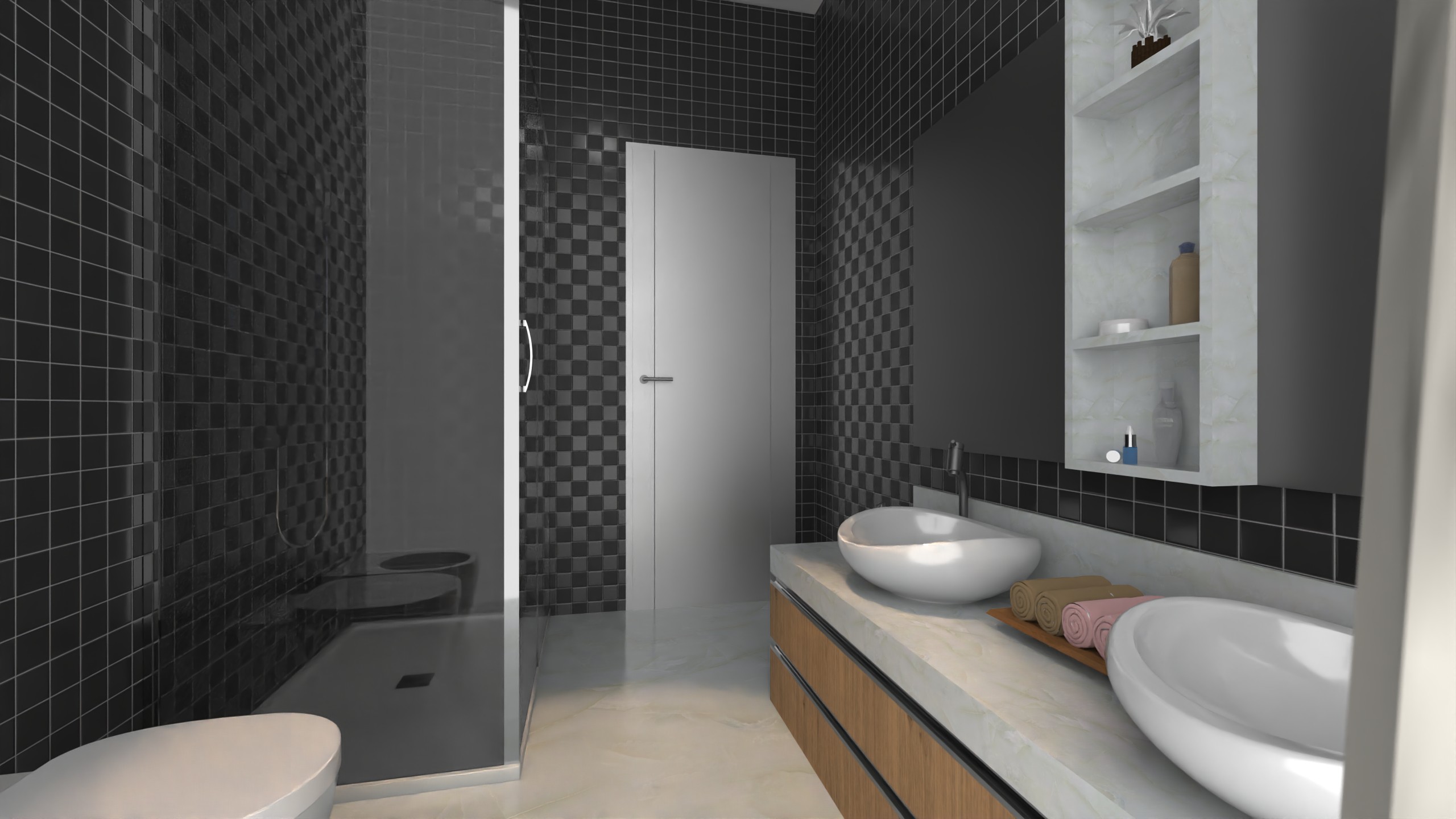 RENDER D'INTERNI - APPARTAMENTO DA 140mq