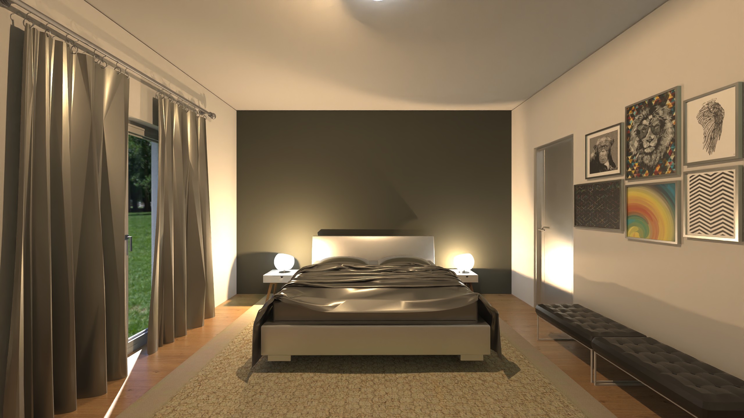 RENDER D'INTERNI - APPARTAMENTO DA 140mq